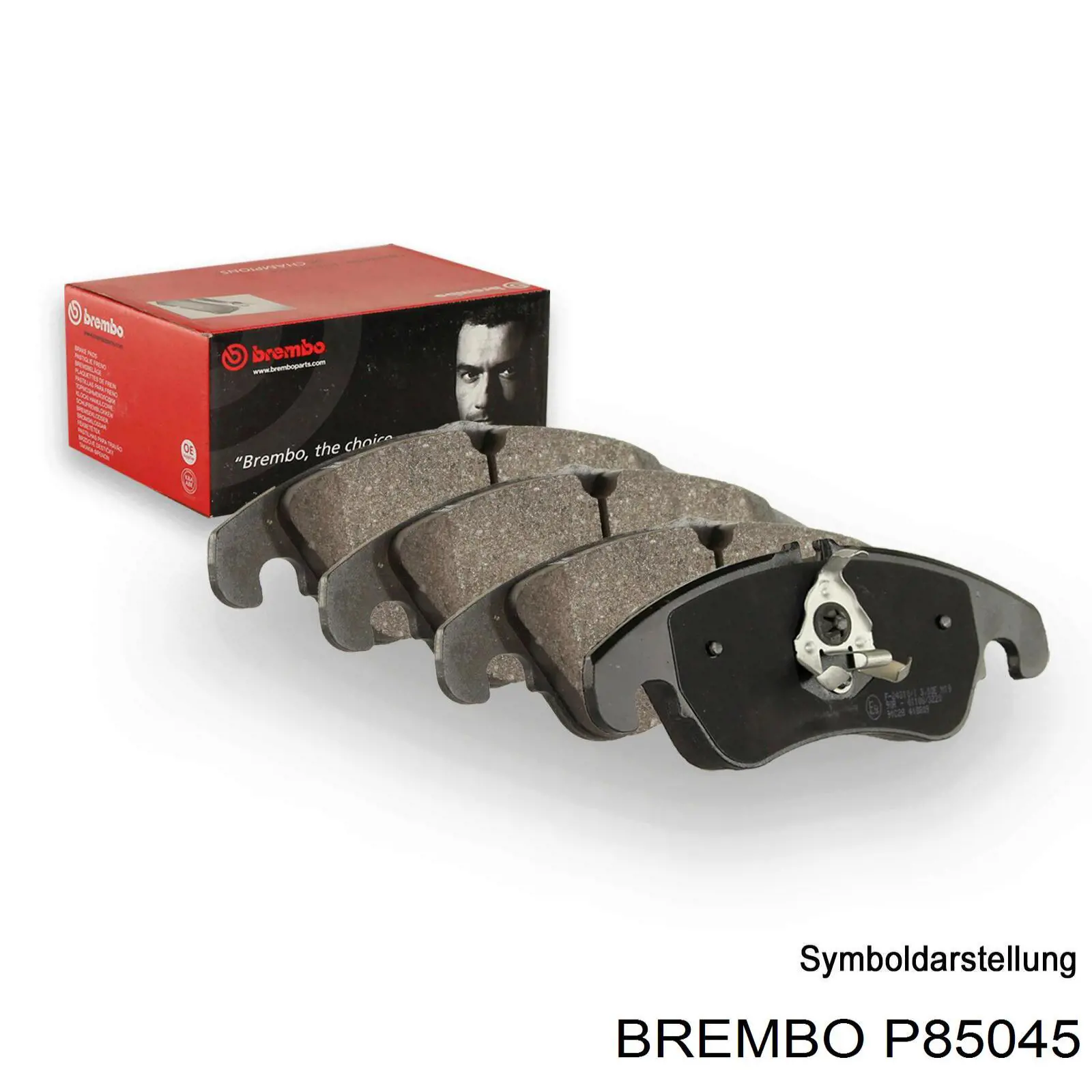 Тормозные колодки Brembo P85045