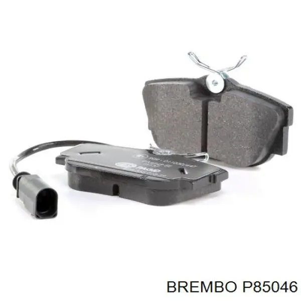 P85046 Brembo Колодки тормозные дисковые комплект