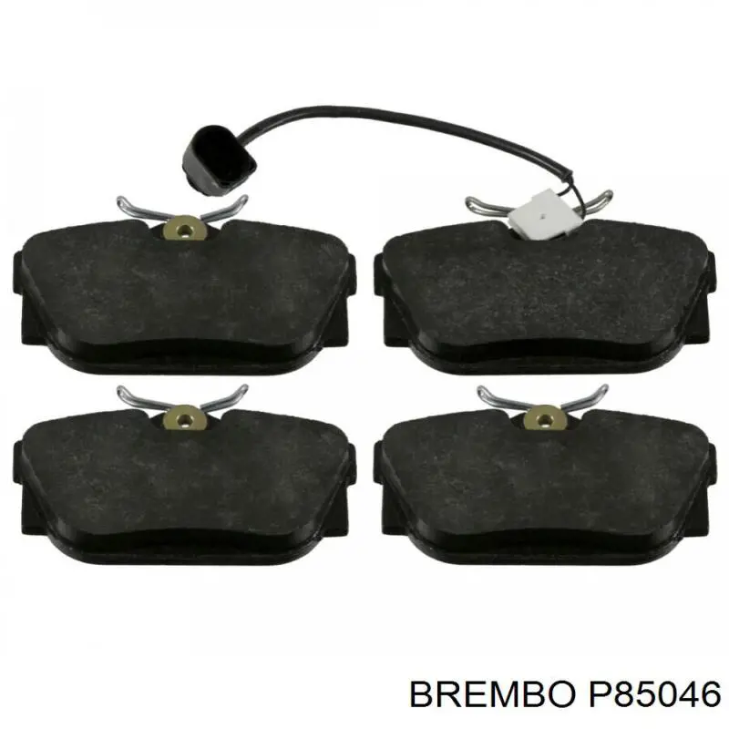 Купить P85046 Brembo Колодки тормозные задние, дисковые