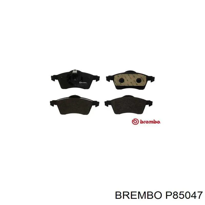 Купить P85047 Brembo Колодки тормозные