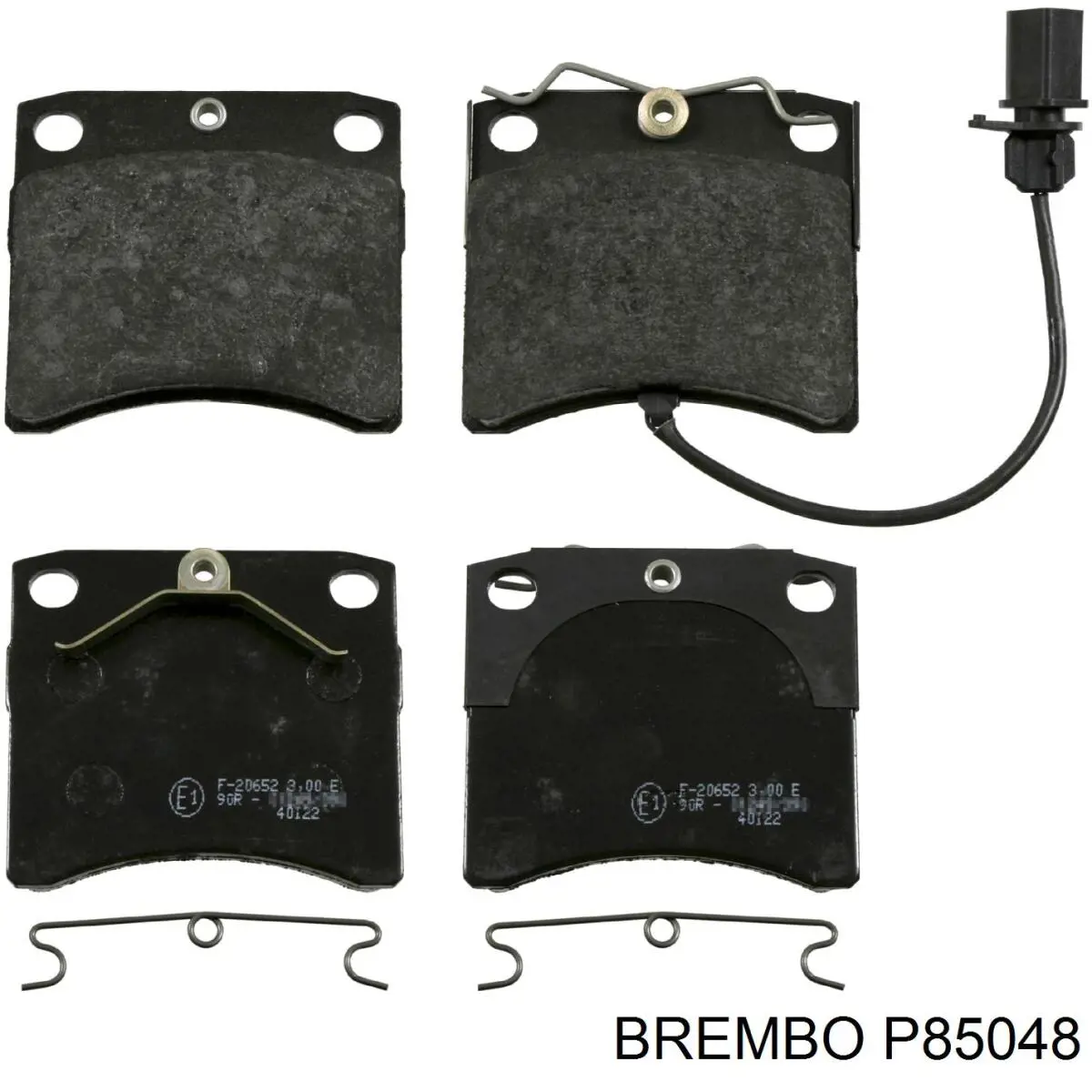 Передние тормозные колодки P85048 Brembo