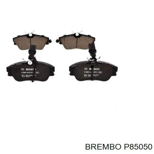 P85050 Brembo Колодки передние