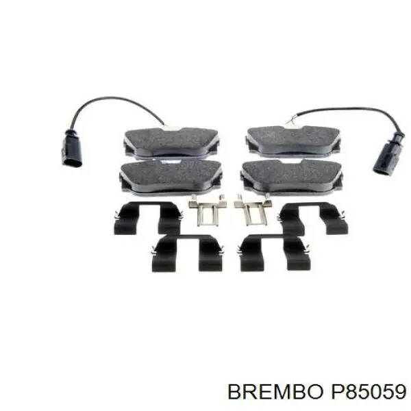 Задние тормозные колодки P85059 Brembo