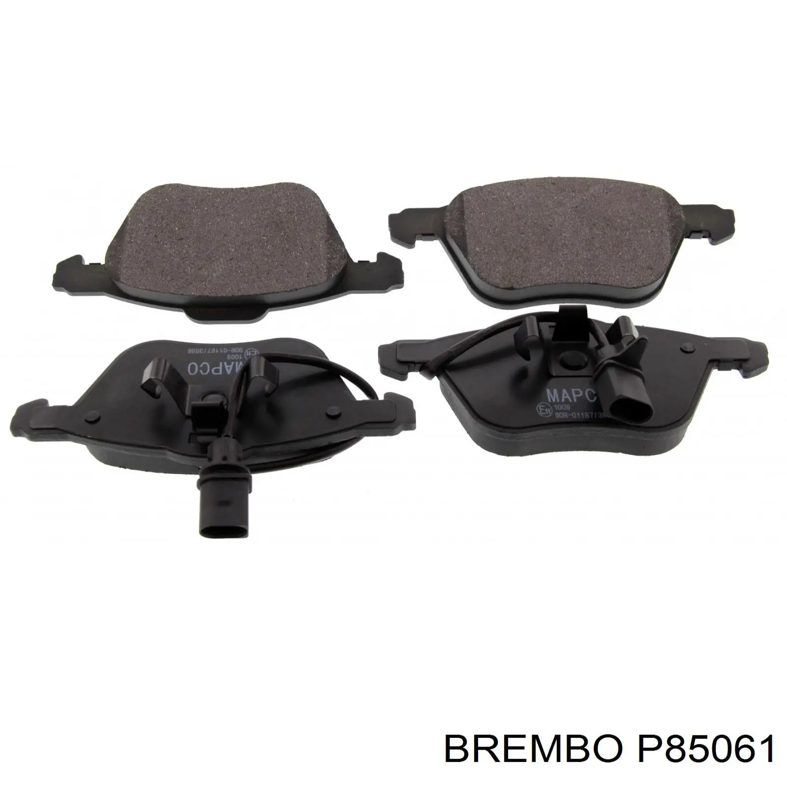 Купить P85061 Brembo Колодки тормозные