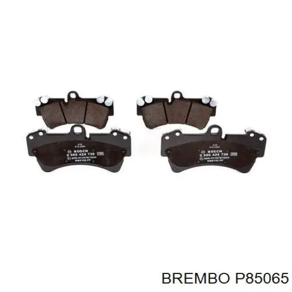 Купить P85065 Brembo Колодки тормозные