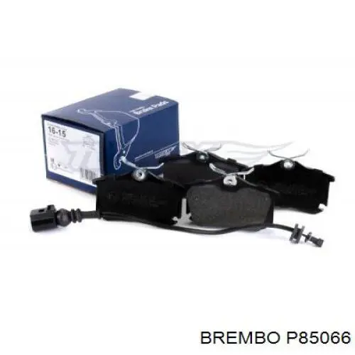 P85066 Brembo Колодки тормозные дисковые комплект