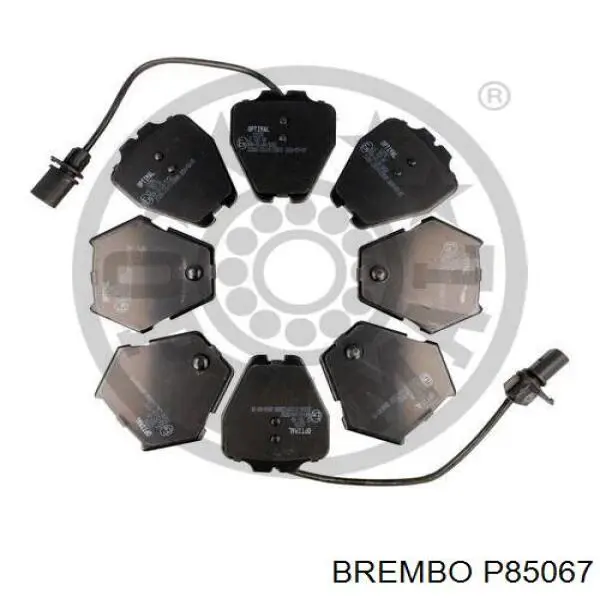 Колодки Brembo P85067 цена, от 45.93 USD