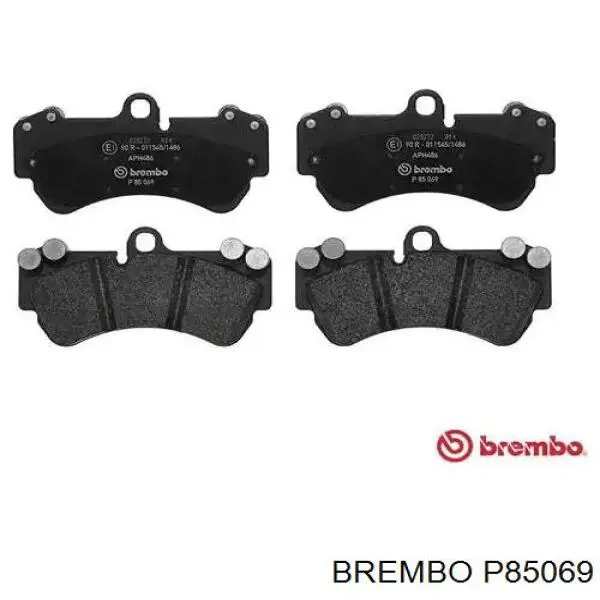 Передние тормозные колодки P85069 Brembo