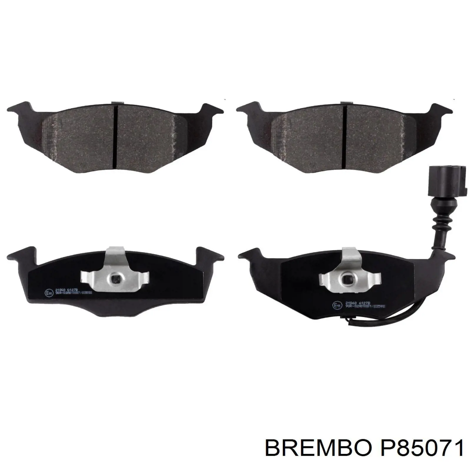 Купить P85071 Brembo Колодки тормозные