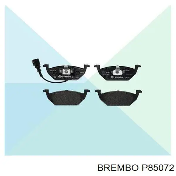 Купить P85072 Brembo Колодки тормозные