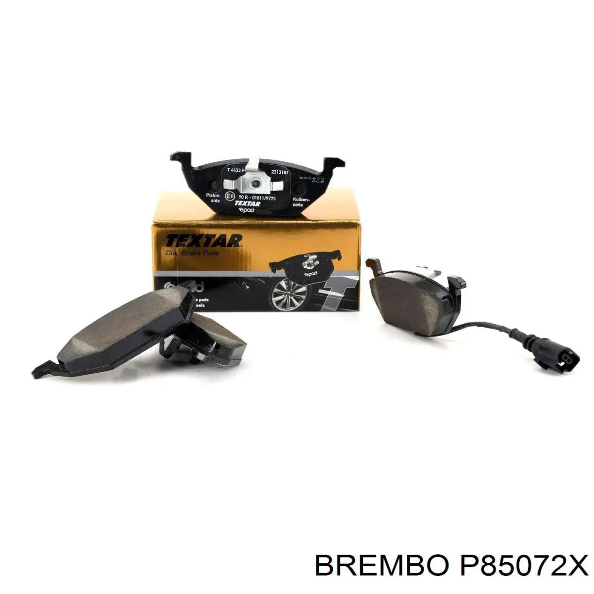 Колодки Brembo P85072X цена, от 28.72 USD