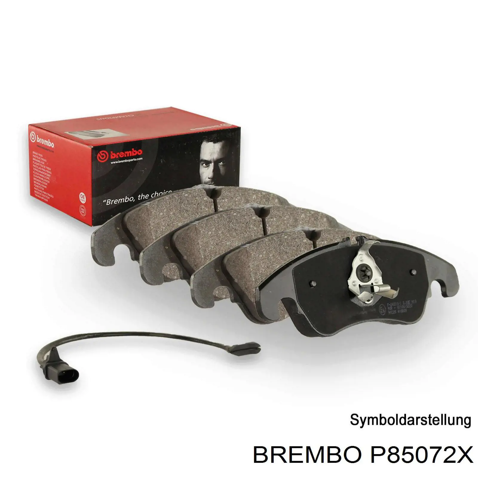 Купить P85072X Brembo Колодки тормозные