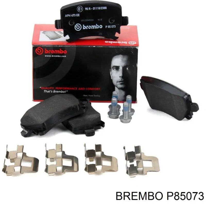 Задние тормозные колодки P85073 Brembo