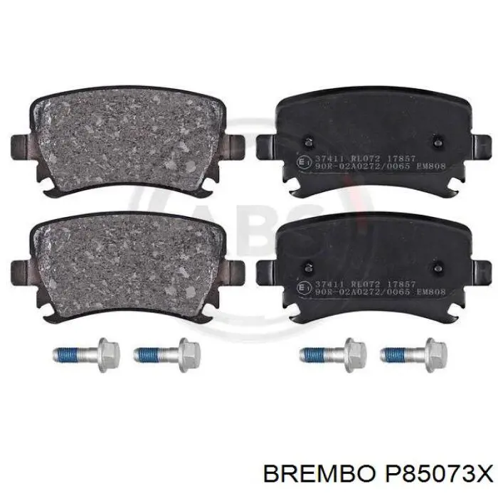 Задние тормозные колодки P85073X Brembo