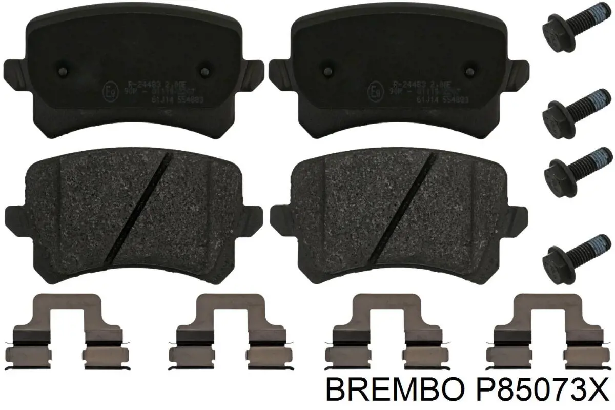 Задние дисковые колодки Brembo P85073X