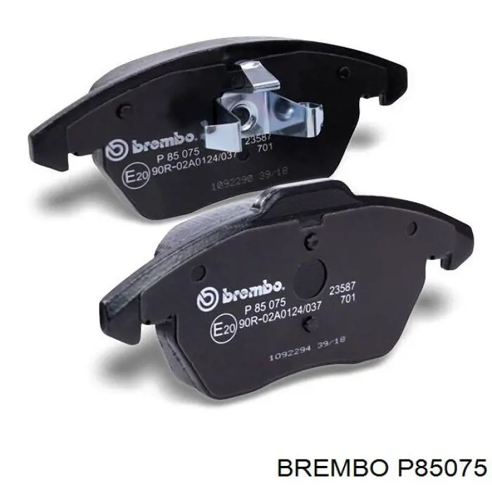 Тормозные колодки Brembo P85075