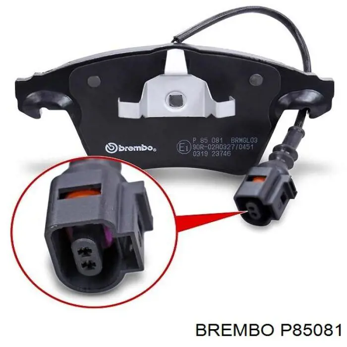 Передние тормозные колодки P85081 Brembo