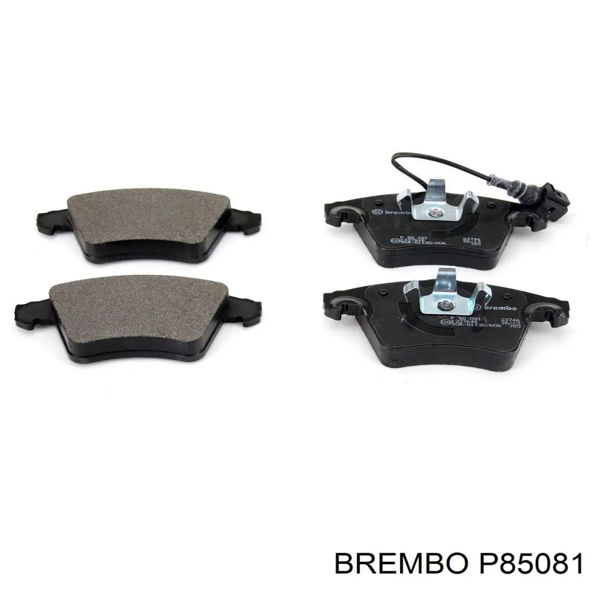 Тормозные колодки Brembo P85081