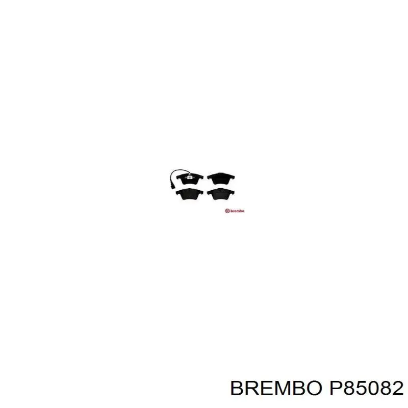 Купить P85082 Brembo Колодки тормозные