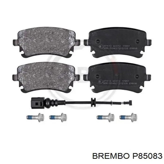 Задние тормозные колодки P85083 Brembo