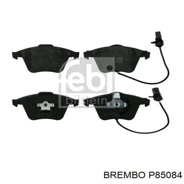 P85084 Brembo Колодки передние