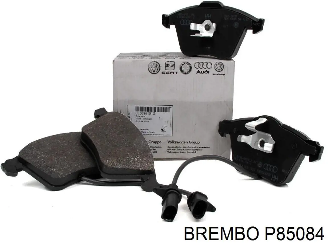 Тормозные колодки Brembo P85084