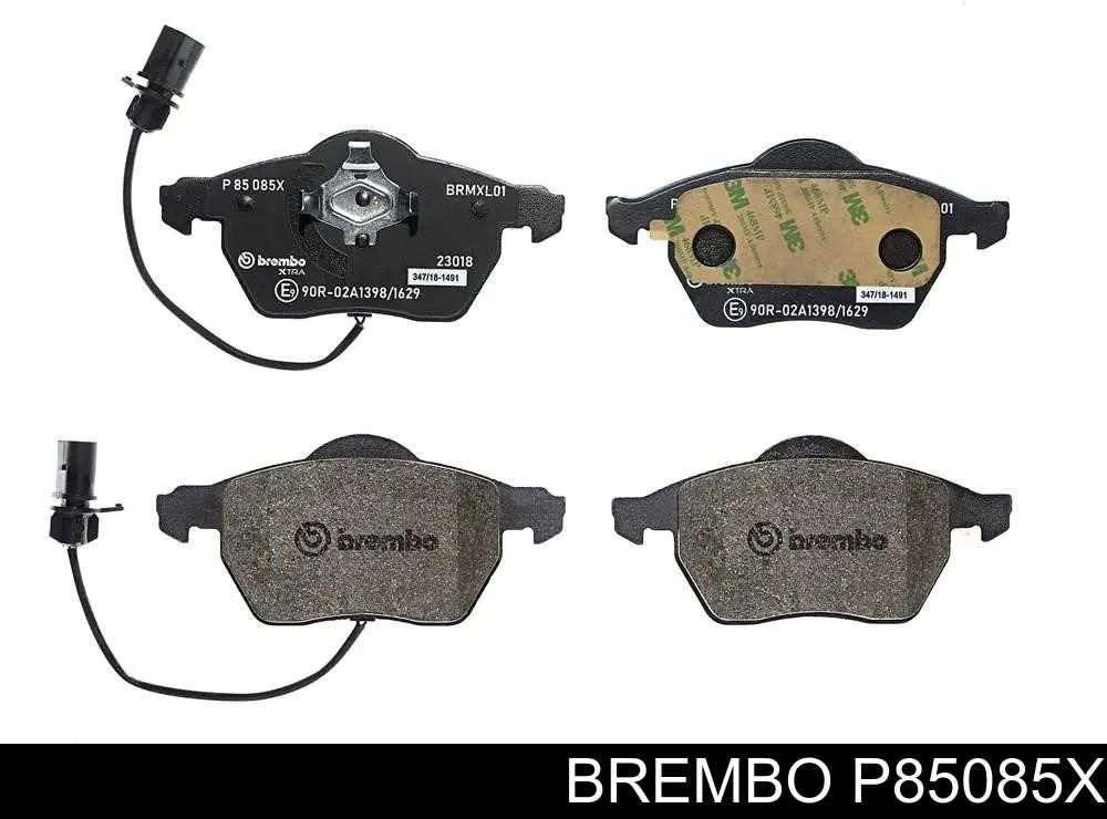 Передние тормозные колодки P85085X Brembo