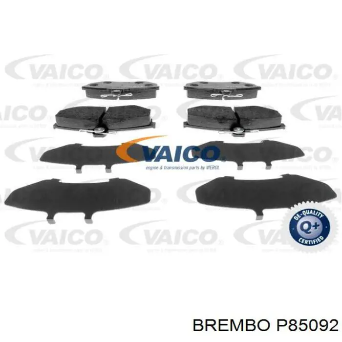 Тормозные колодки Brembo P85092