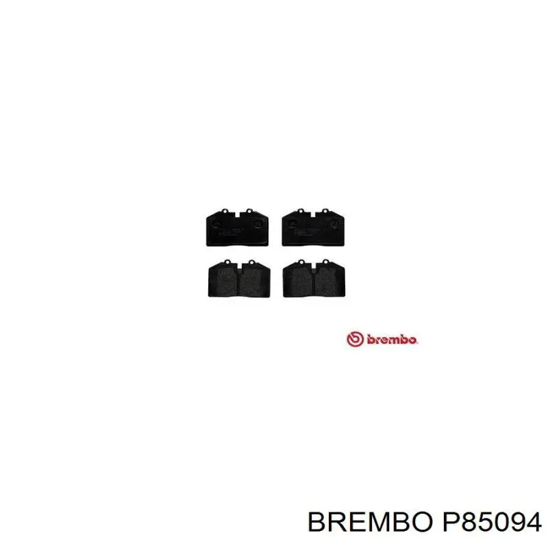 Pastillas de freno traseras P85094 Brembo