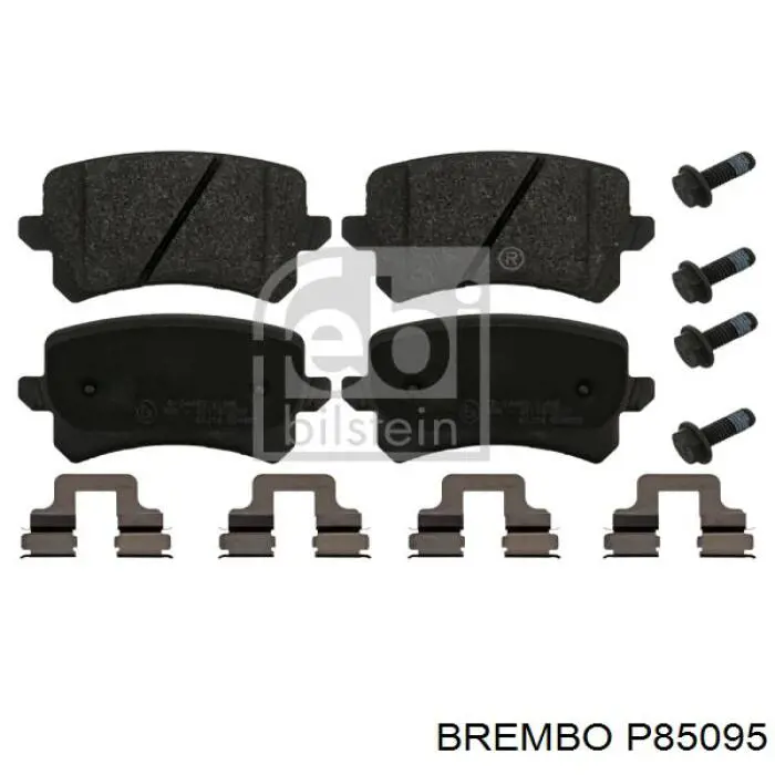 Задние дисковые колодки Brembo P85095