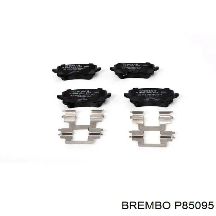 Задние тормозные колодки P85095 Brembo