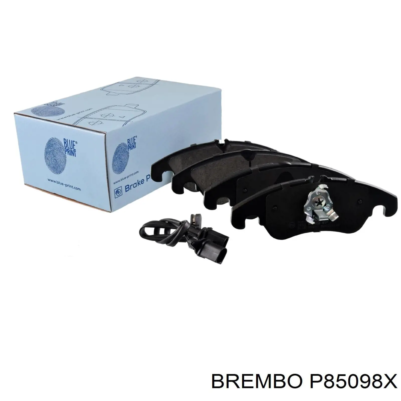 P85098X Brembo Колодки передние