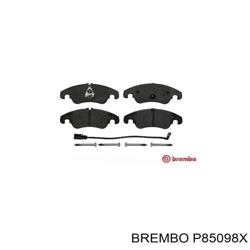 Колодки Brembo P85098X цена, от 106.43 USD