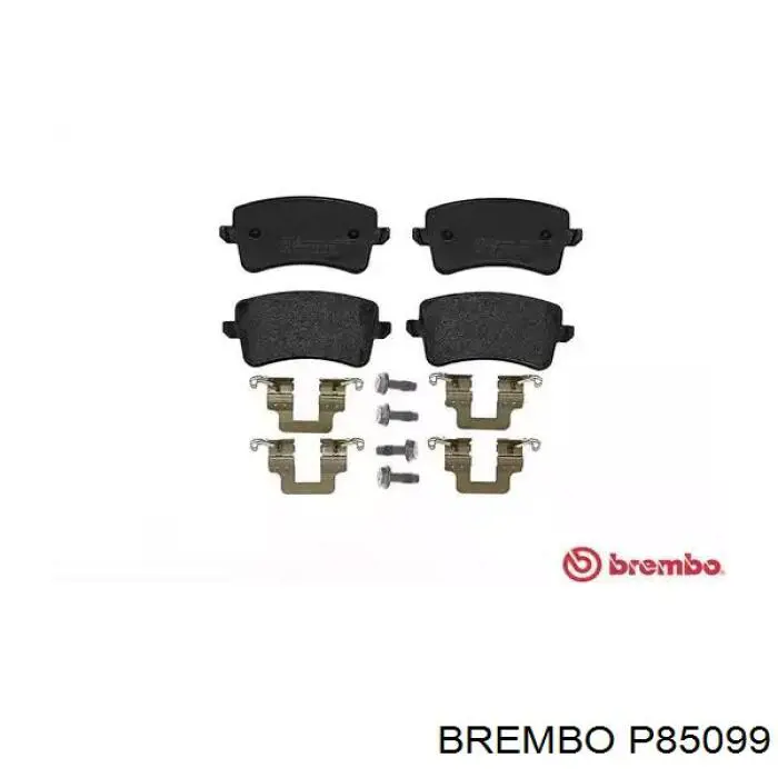 Задние тормозные колодки P85099 Brembo