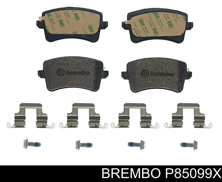 Задние тормозные колодки P85099X Brembo