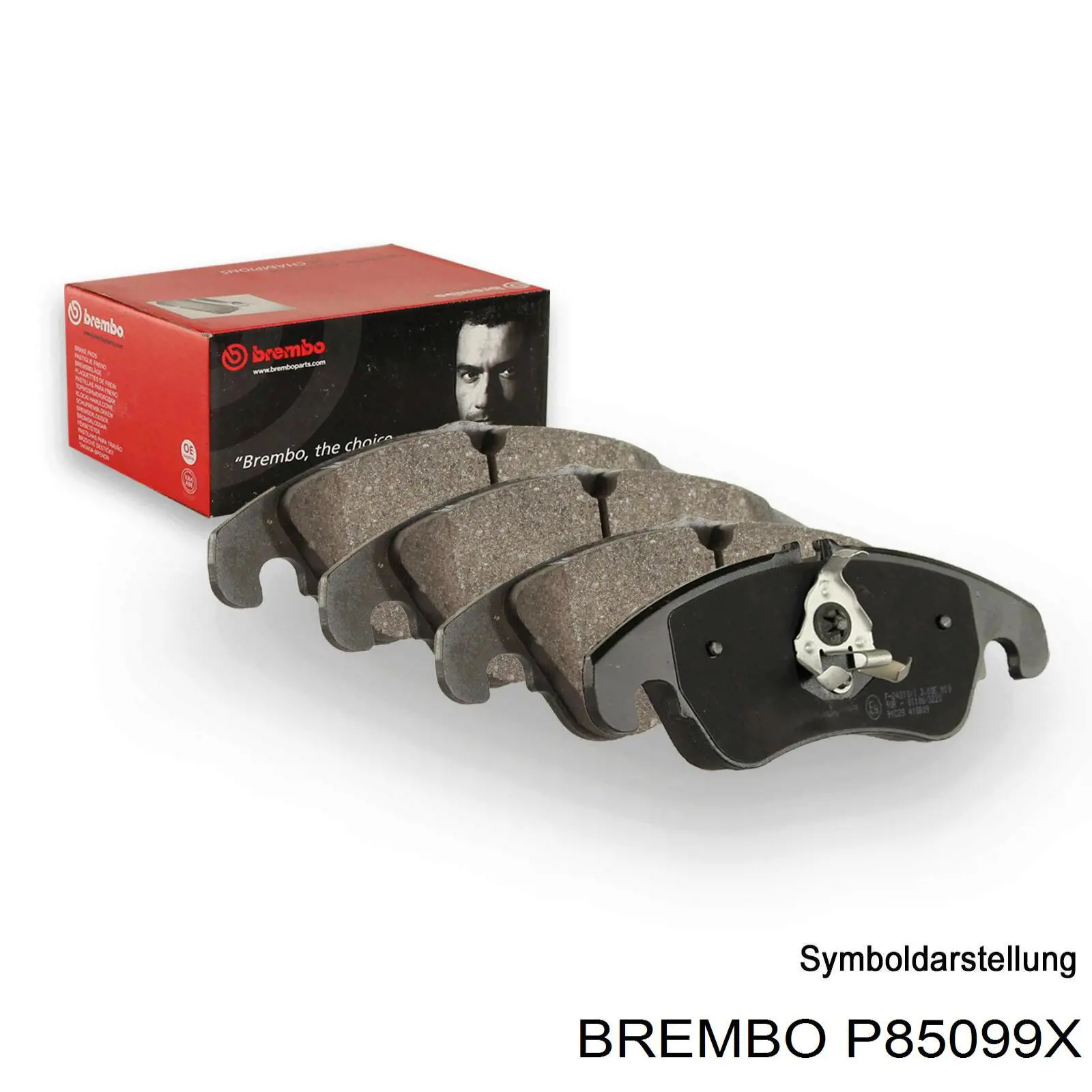 Колодки дисковые  Brembo P85099X цена, от 43.95 USD