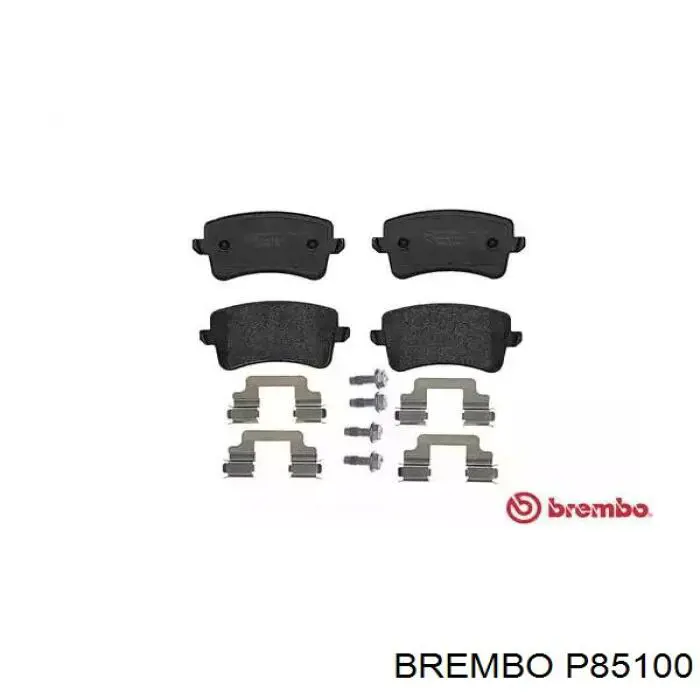 Задние тормозные колодки P85100 Brembo