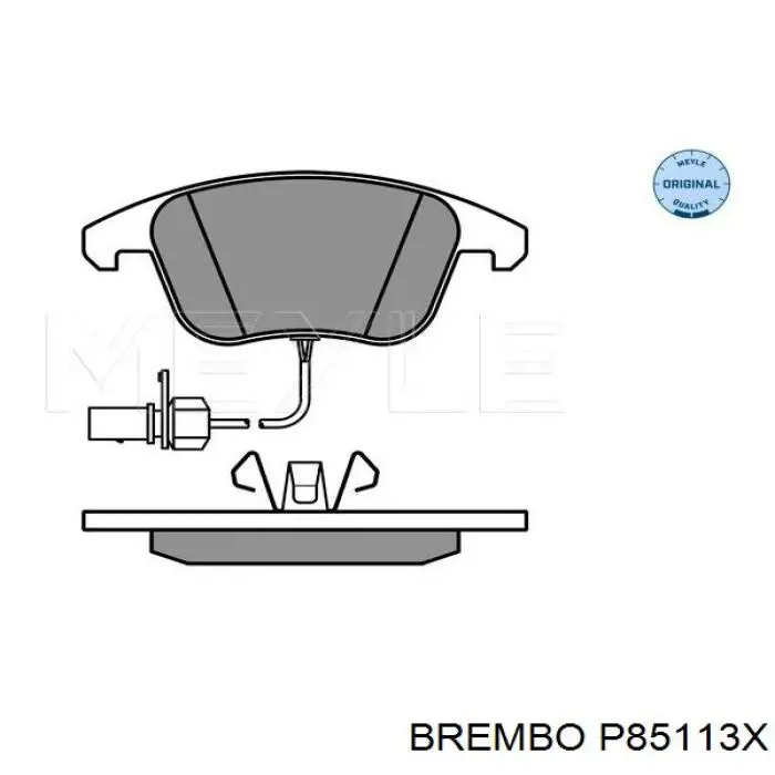 Тормозные колодки Brembo P85113X