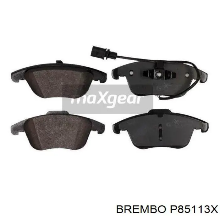 Купить P85113X Brembo Колодки тормозные