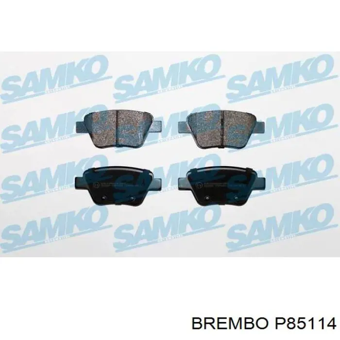 Колодки дисковые  Brembo P85114 цена, от 36.94 USD