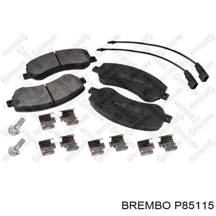 Тормозные колодки Brembo P85115