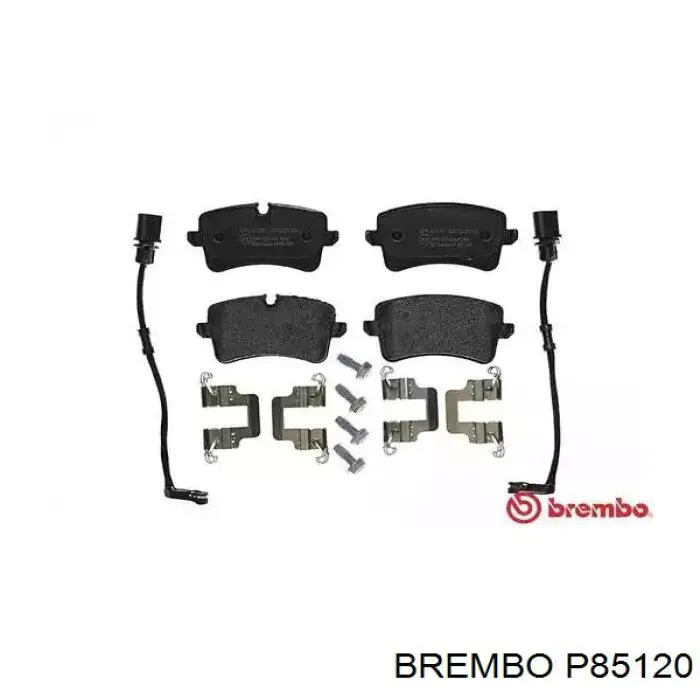 Задние тормозные колодки P85120 Brembo