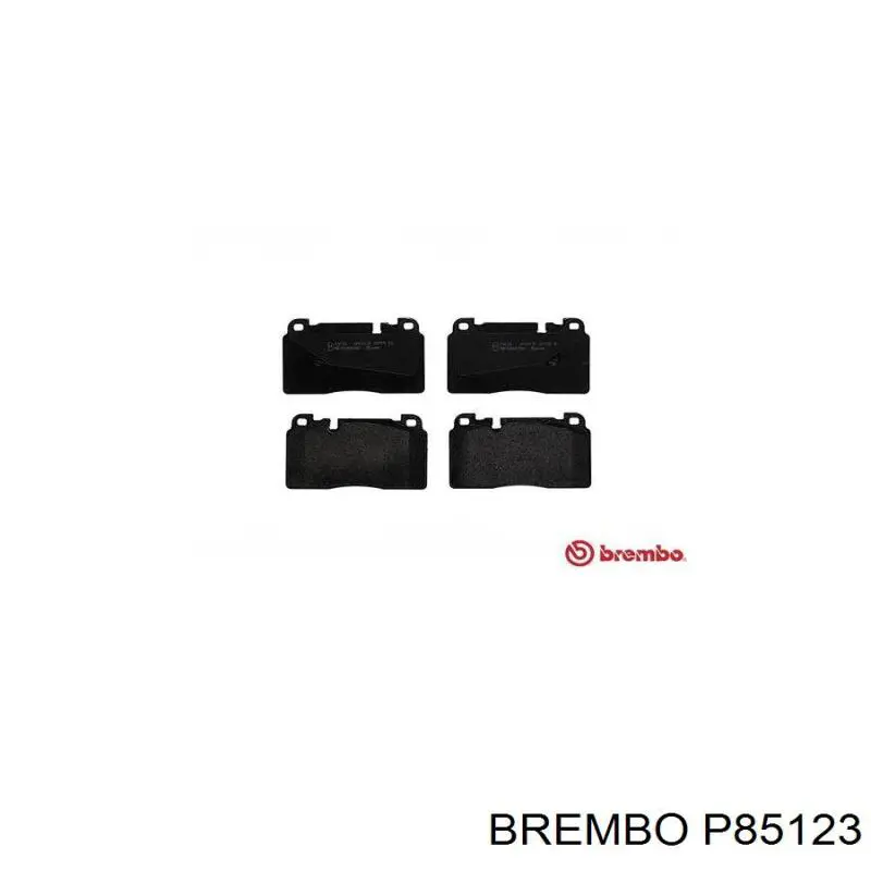 Купить P85123 Brembo Колодки тормозные