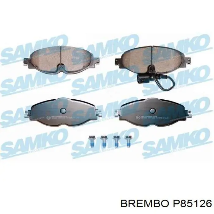 Тормозные колодки Brembo P85126