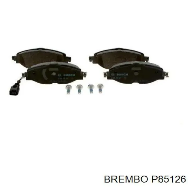 Купить P85126 Brembo Колодки тормозные