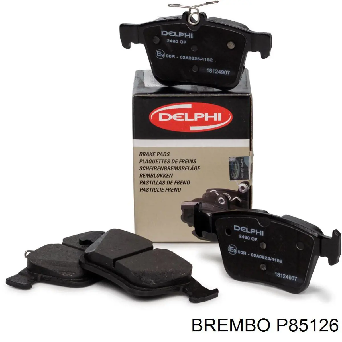 Колодки Brembo P85126 цена, от 50.63 USD