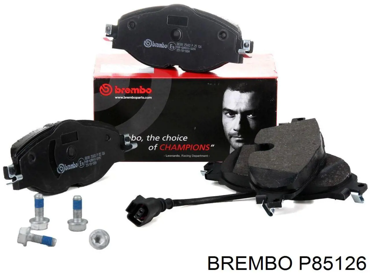 Купить P85126 Brembo Колодки тормозные