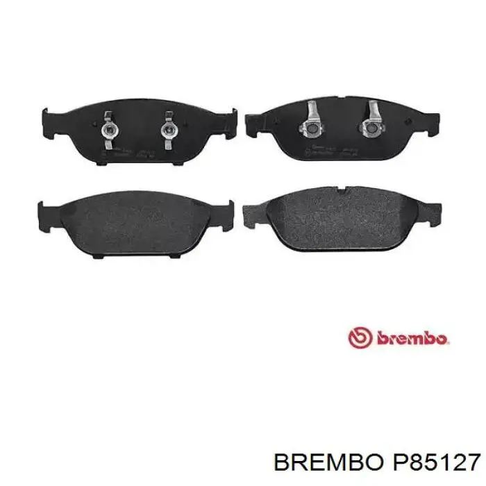 P85127 Brembo колодки тормозные передние дисковые