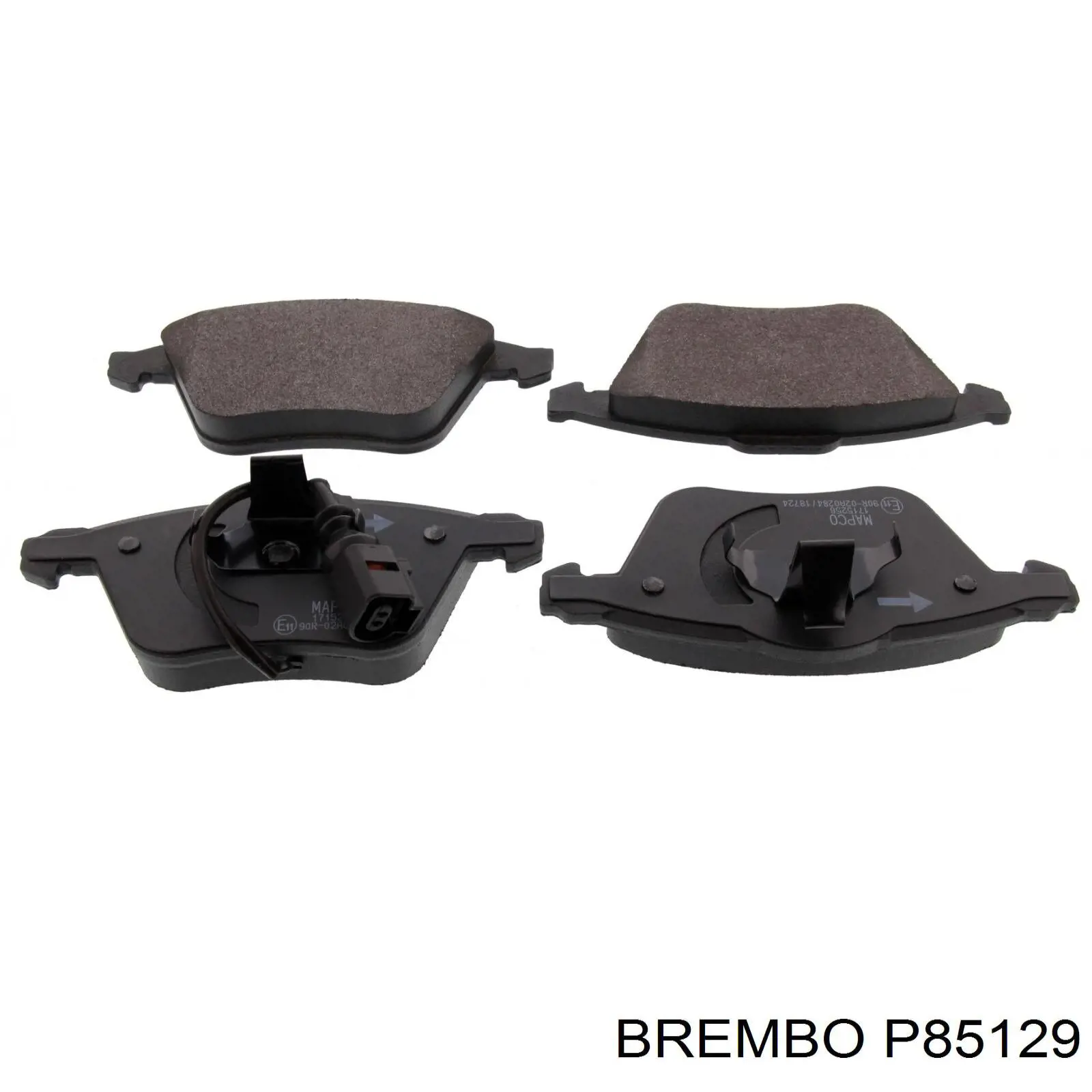 Тормозные колодки Brembo P85129