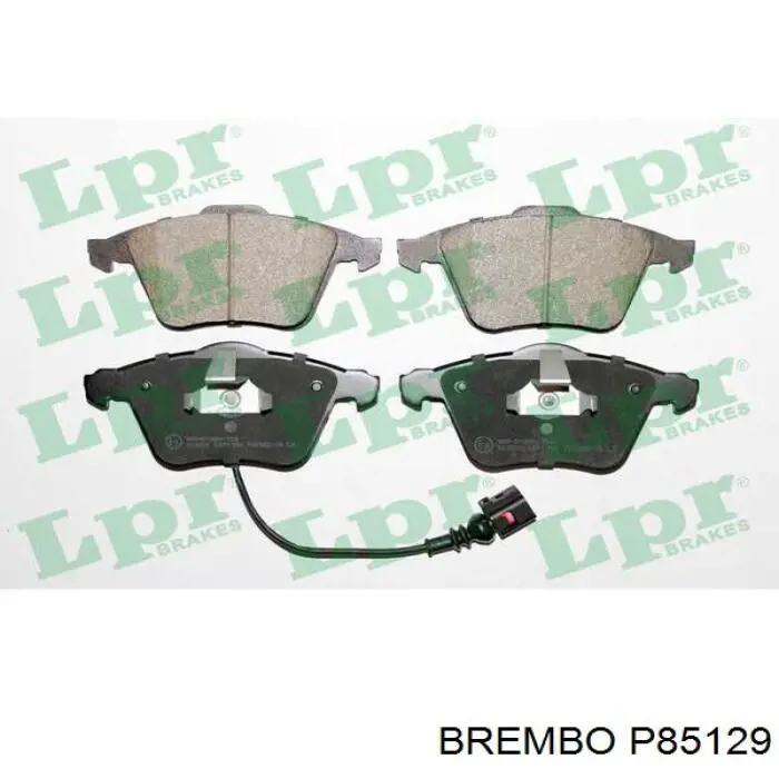 P85129 Brembo Колодки передние